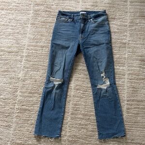 Good American Cropped Jeans